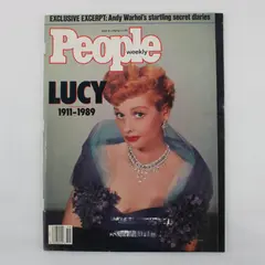 People Weekly Magazine May 1989 Lucille Ball Lucy Cover Andy Warhol