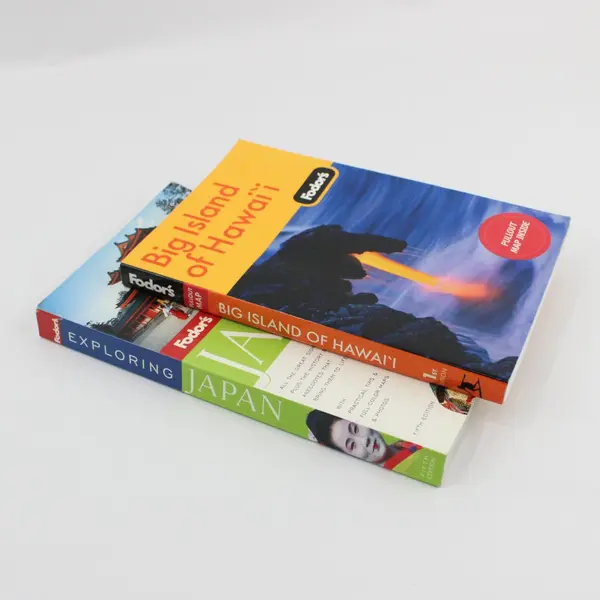 Lot of 2 Fodor's Travel Guides Japan & Big Island of Hawai'i PB Travel Books