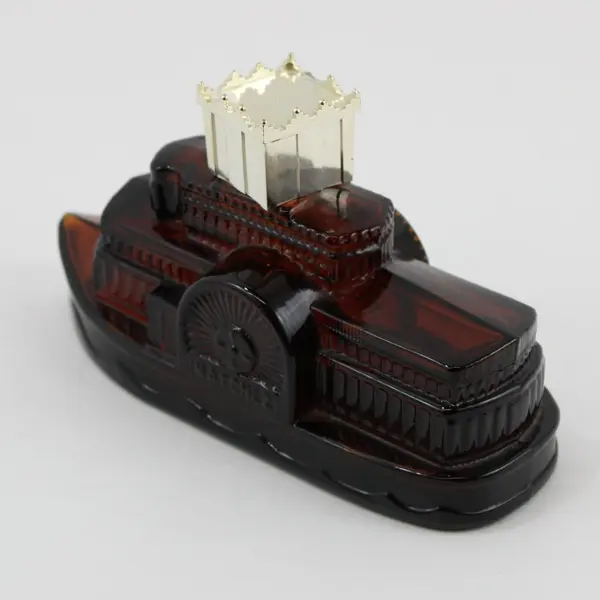 Avon Side Wheeler Paddlewheel Boat After Shave Decanter Bottle 5 oz Empty