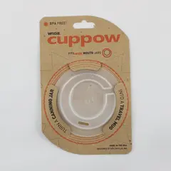 Cuppow Cover Fits Wide Mouth Mason Jars, US Made #CPW01-001 