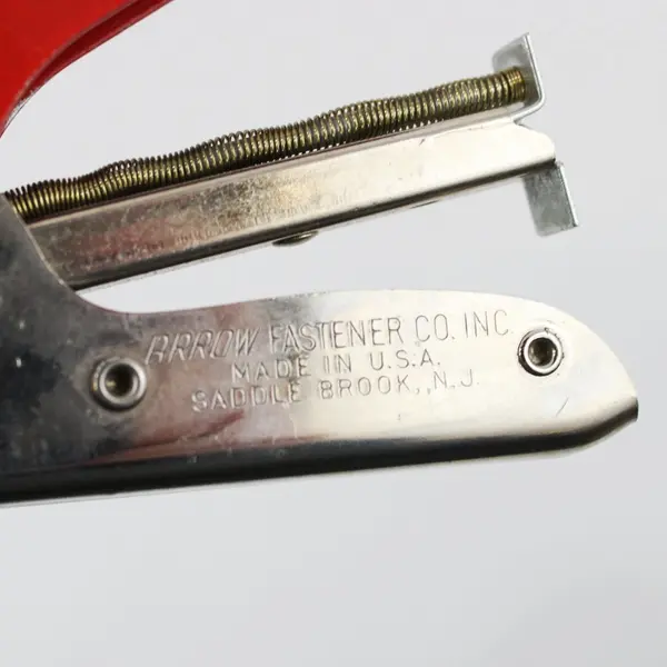 Vintage Arrow Fastener Stapler Made in USA Takes S66 Staples, 4.12" 