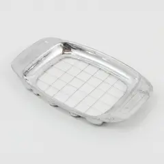Vintage French Fry Cutter Aluminum Wire Grid Taiwan NS-2 Potato Slicer