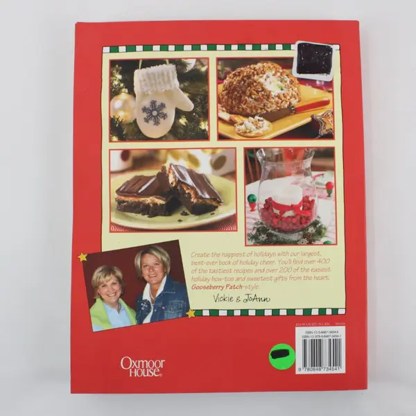 Gooseberry Patch Christmas All Through the House Cookbook 400+ Recipes Crafts