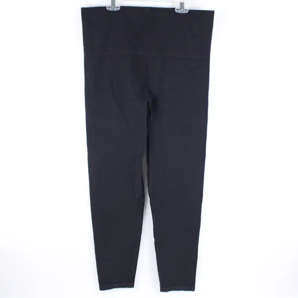 M. Reux Women's Black Leggings Plus Size 1X Pre-Owned