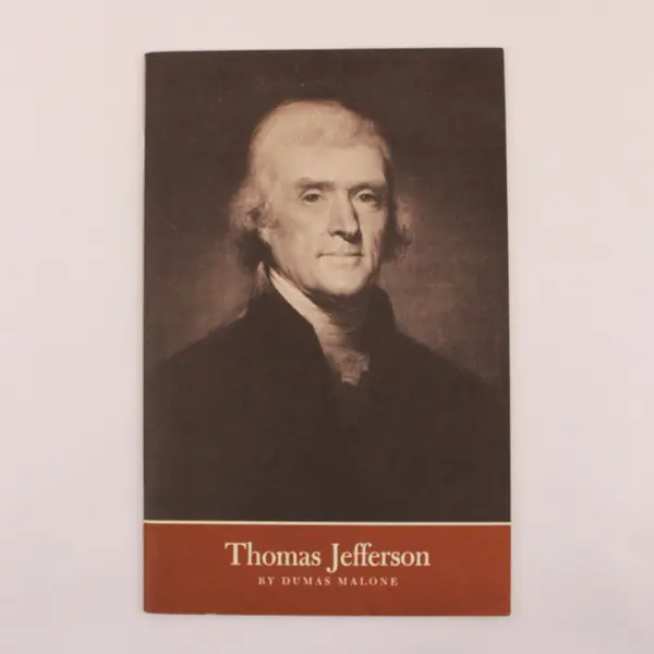 Vintage Thomas Jefferson by Dumas Malone Biography Book 3rd US President