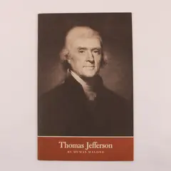 Vintage Thomas Jefferson by Dumas Malone Biography Book 3rd US President