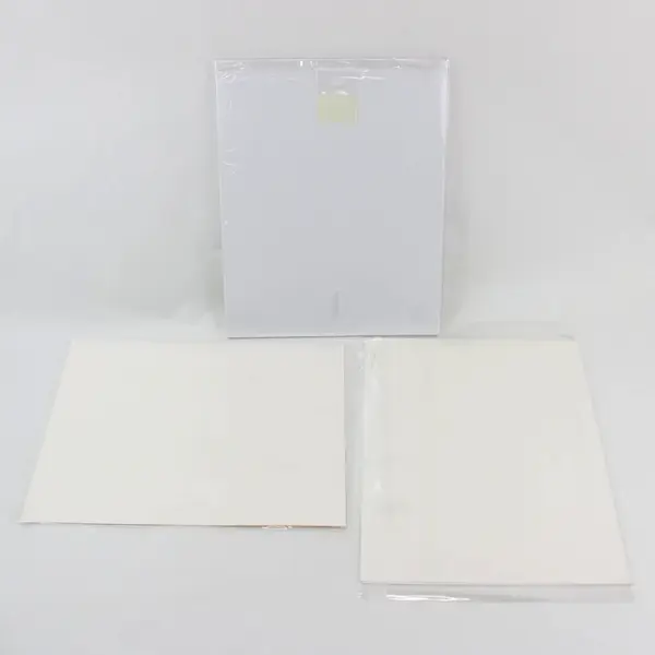 Lot of 3 Matted Blue Flower Art Photographs 11x14