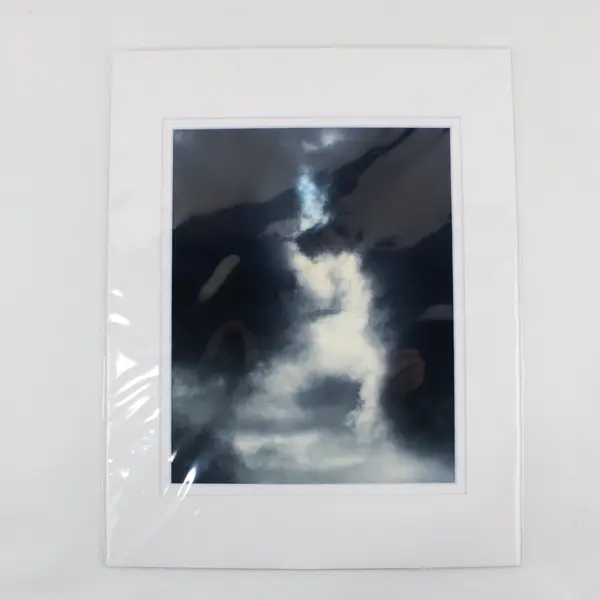Lot of 5 Matted Cloudy Sky Art Photographs 11x14