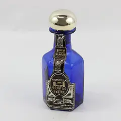 Vainilla Tecul 250ml Empty Blue Glass Vanilla Extract Bottle