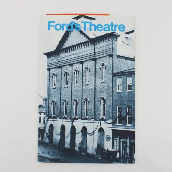 1984 Ford's Theatre Tour Book & Brochure Stanley W. McClure Lincoln History