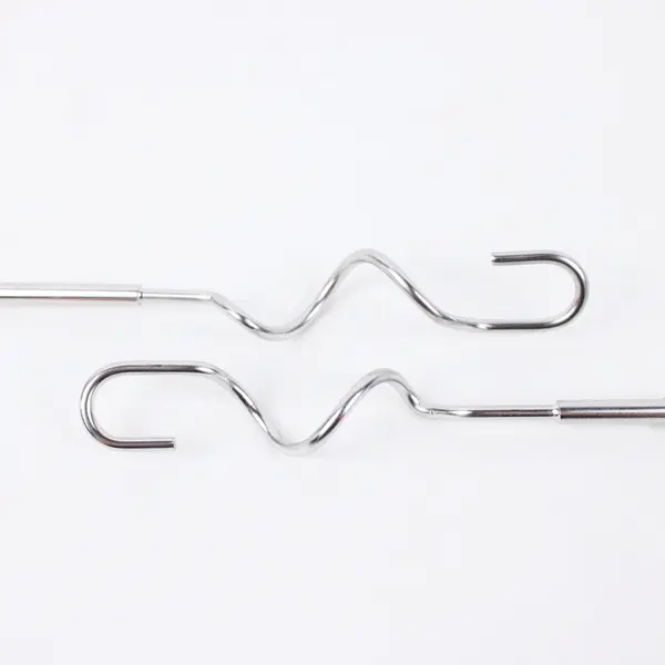 Generic Replacement Hand Mixer Dough Hooks Pair Metal 7.5in