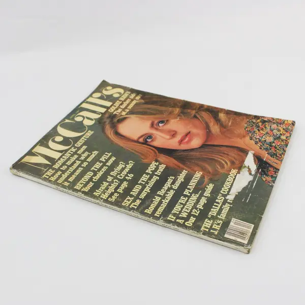 Vintage McCall's Magazine April 1981 Goldie Hawn Cover