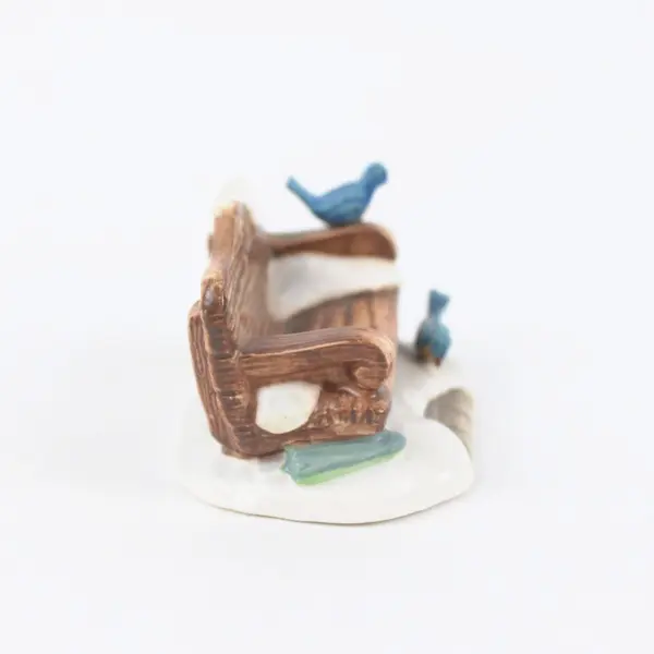 Hawthorne Village Bavarian Village Collection Bench Figurine Collectible No Box