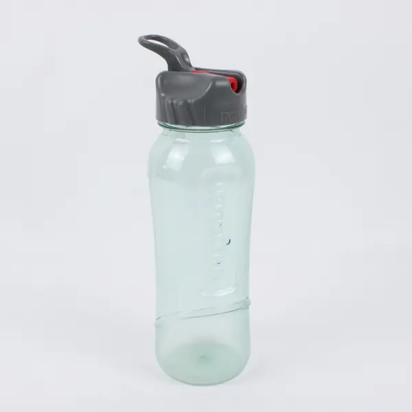 Ironman Clear Sports Water Bottle Carry Lid 9.5in Used