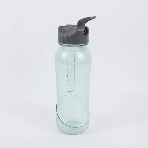 Ironman Clear Sports Water Bottle Carry Lid 9.5in Used