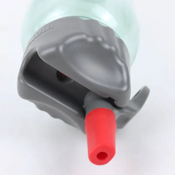 Ironman Clear Sports Water Bottle Carry Lid 9.5in Used