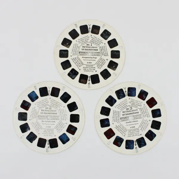 VTG View-Master Disney 101 Dalmatians Reels B5321 B5322 B5323