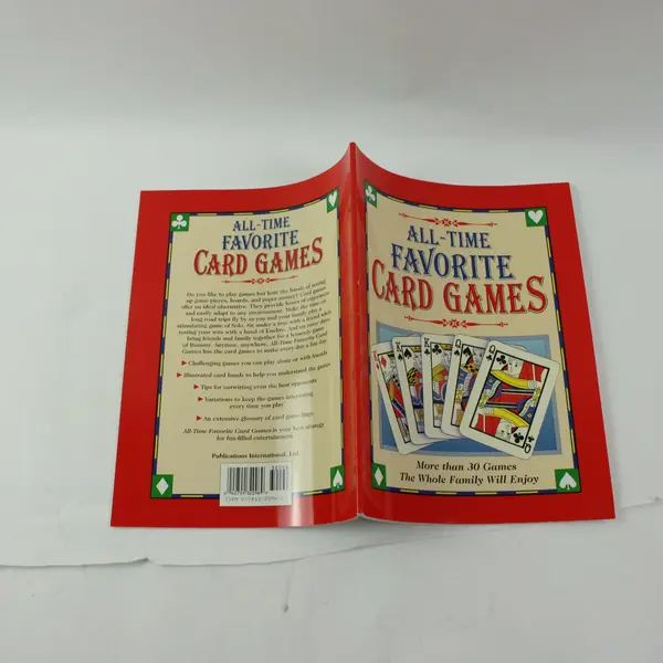 VTG All-Time Favorite Card Games by David Galt More Than 30 Family Games PB 1997