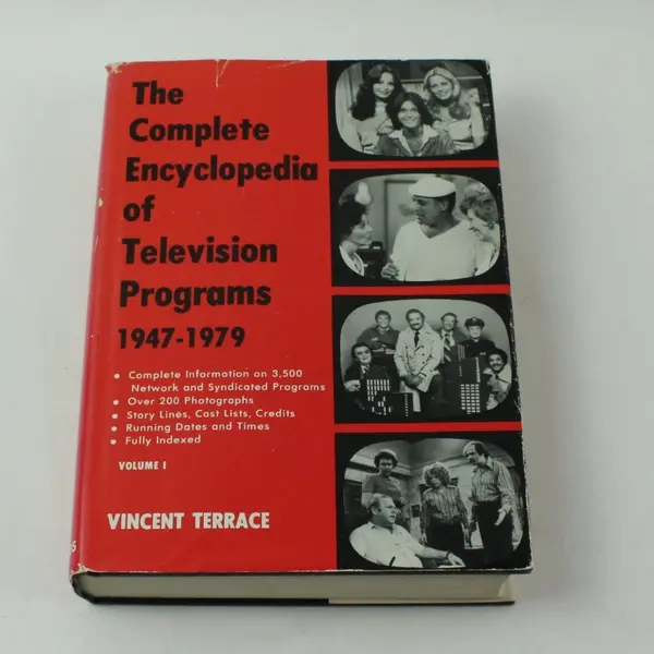 Complete Encyclopedia of Television Programs 1947-1979 Vincent Terrace Volume 1 