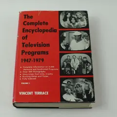 Complete Encyclopedia of Television Programs 1947-1979 Vincent Terrace Volume 1 