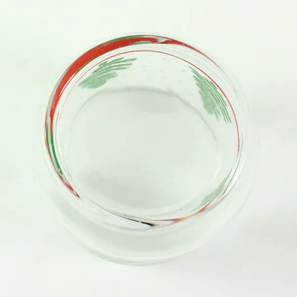 Libbey Christmas Tree Lowball Old Fashioned Cocktail Glass