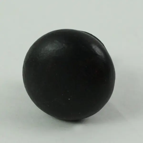 Lot of 10 Assorted Dark Wood Cabinet Drawer Knobs