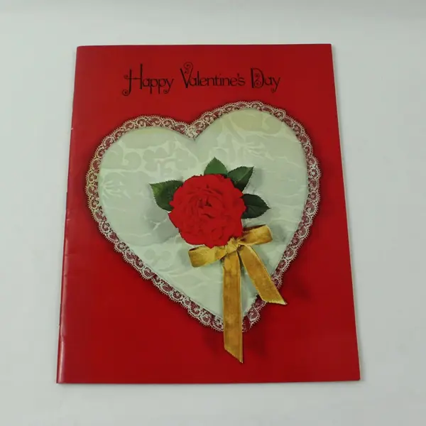 Vintage 1977 Ideals Happy Valentine's Day Book of Poetry & Illustrations VG
