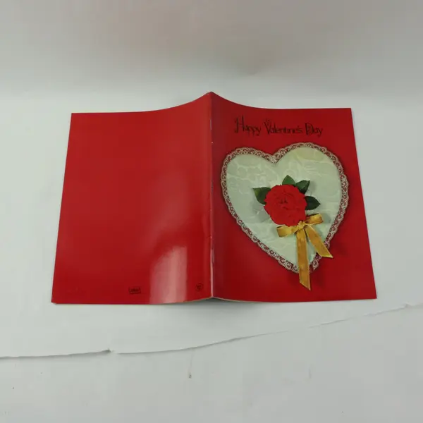Vintage 1977 Ideals Happy Valentine's Day Book of Poetry & Illustrations VG