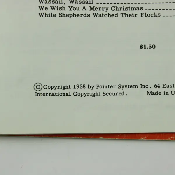 Vintage Lot of 2 Lowrey Pointer System Organ Instruction Books 1957 & 1958