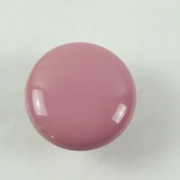 Set of 20 Pink Ceramic Heart Cabinet Drawer Knobs