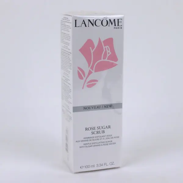 Lancôme Paris Rose Sugar Scrub 100ml 3.34oz Sealed Made in France