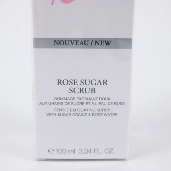 Lancôme Paris Rose Sugar Scrub 100ml 3.34oz Sealed Made in France