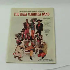 Vintage Julius Wechter Baja Marimba Band Organ Sheet Music Book 1960s