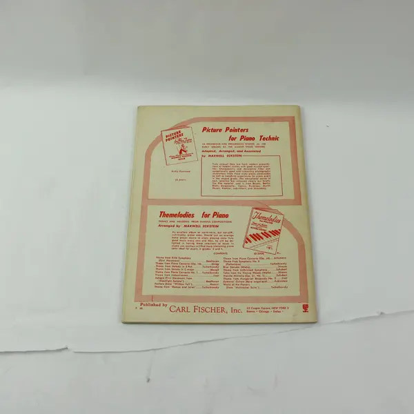 Vintage 1954 Write and Play The Scales and Chords Maxwell Eckstein Paperback 