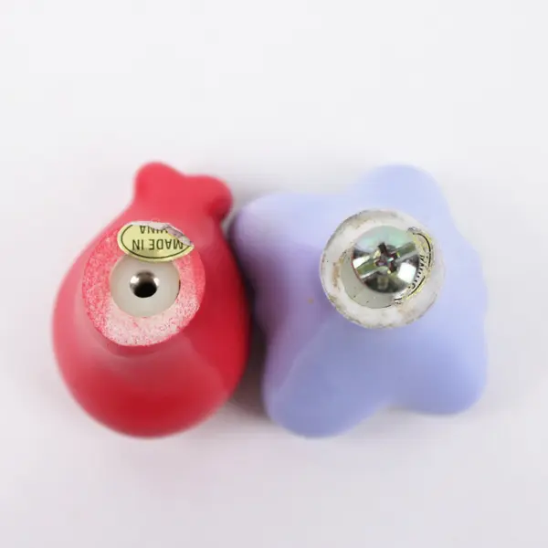 Ceramic Ladybug & Butterfly Drawer Pulls Set Cabinet Hardware