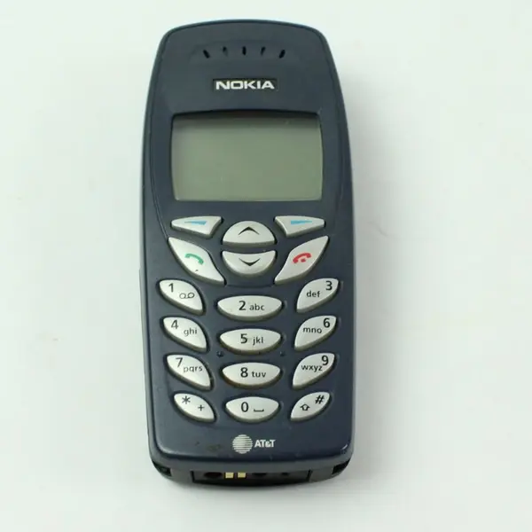 Nokia 1260 Mobile Cell Phone Monochrome Display Physical Keypad