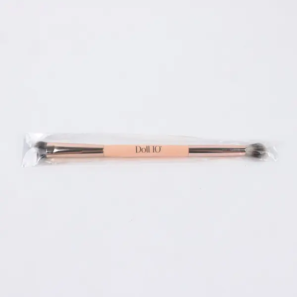 Doll 10 Double-Ended Makeup Brush 6.75 Inch Sealed New 