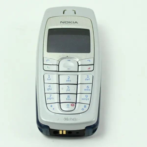 Nokia 6010 T-Mobile GSM Silver Cell Phone Untested