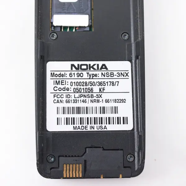 Nokia 6190 VoiceStream Mobile Phone 1997 For Parts Not Working
