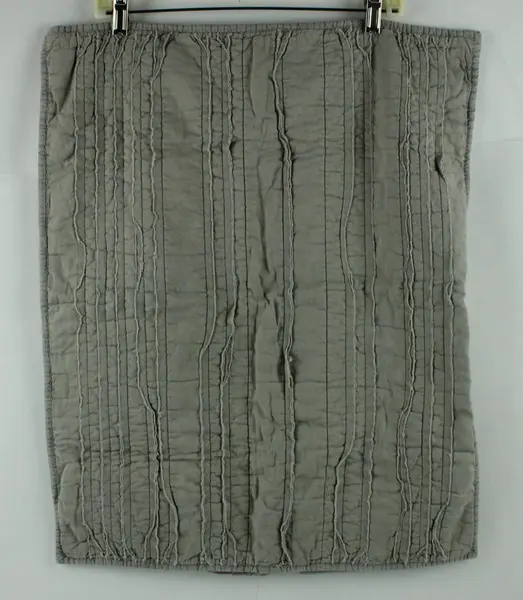 Threshold Gray Cotton Standard Pillow Shams 19x24 Set of 2