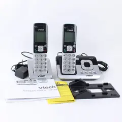 VTech CS6829-2 DECT 6.0 Cordless Phone Answering System 2 Handsets