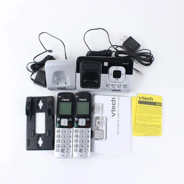 VTech CS6829-2 DECT 6.0 Cordless Phone Answering System 2 Handsets