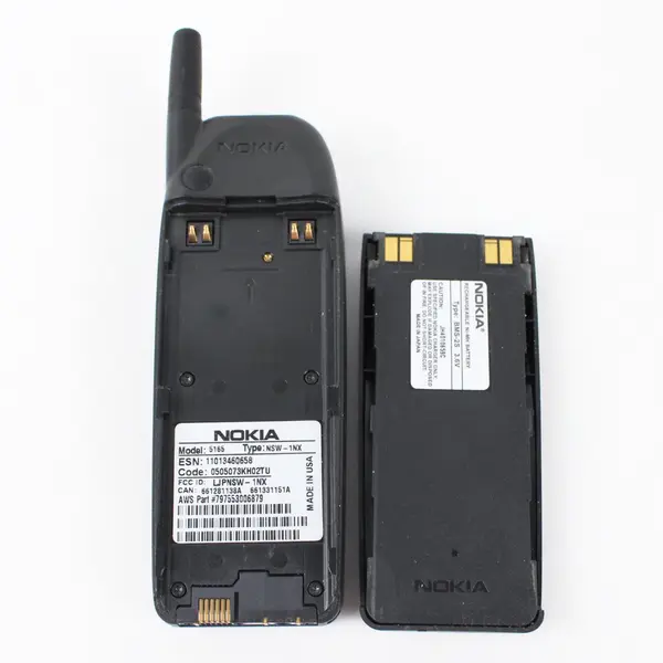 Nokia 5165 AT&T Cell Phone Physical Keypad Monochrome Display