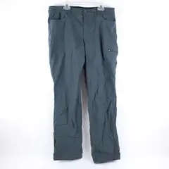 Eddie Bauer Women's Size 12 Dark Gray Fleece-Lined Outdoor Pants