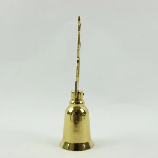 Amish Kraft Co. Brass Reindeer Bell 4.5 in Decorative Collectible 