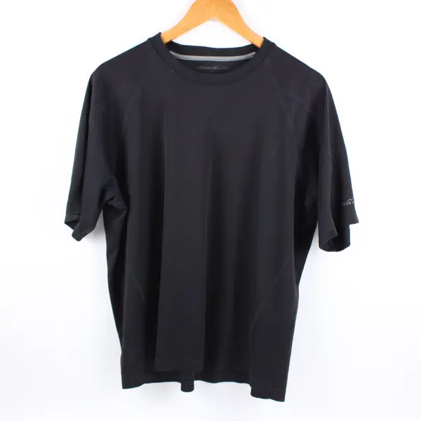 Eddie Bauer Men's Large Black Activewear T-Shirt