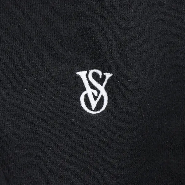 Victoria's Secret Women's Black Hoodie Size XL Pre-Owned