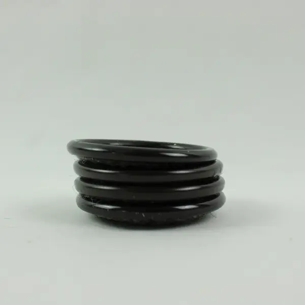 Round Furniture Caster Cup Hard Shell Carpet Base 2.5 Inch Set of 4