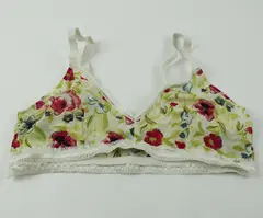 Target Women's Floral Sheer Bralette XL Multicolor Unlined