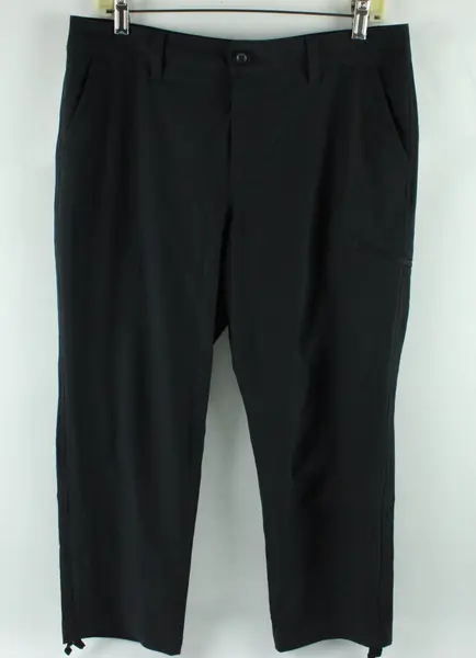 Eddie Bauer Women's Cargo Capri Pants Black Size 8